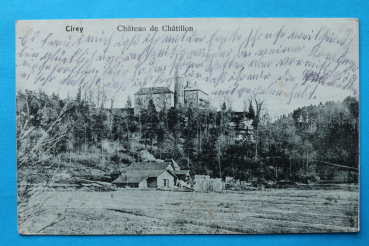 Ansichtskarte AK Cirey 1915 Cháteau de Chátillon WKI Frankreich France 52 Haute Marne